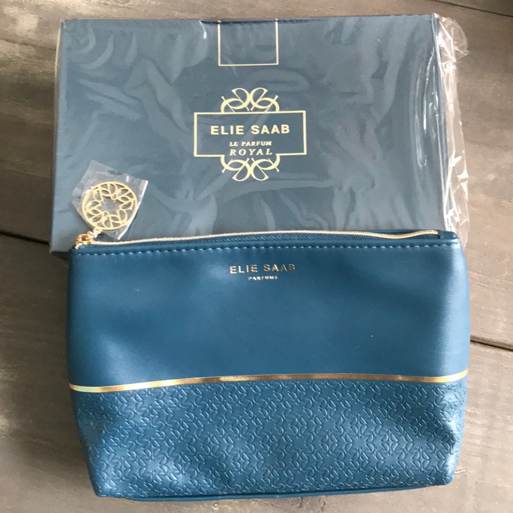 Elie Saab Parfums Makeup Cosmetics Bag Pouch